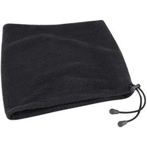 FAB, Coipa gorro bufanda fabricado en tela polar poliéster a la medida de 25cm de ancho x 30cm de alto con jareta negra y ahorcador.